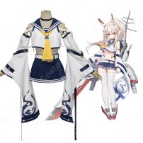 綾波 コスプレ衣装 【アズールレーン】 cosplay 重桜 駆逐艦 改装後衣装(アズールレーン コスプレ衣装)