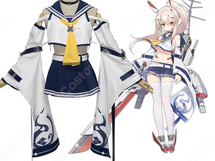 綾波 コスプレ衣装 【アズールレーン】 cosplay 重桜 駆逐艦 改装後 