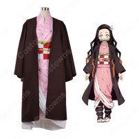 竈門禰豆子（かまどねずこ） コスプレ衣装 【鬼滅の刃】 cosplay 和服(202×202)