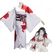 竈門禰豆子 コスプレ衣装 【鬼滅の刃】 cosplay 血染め白い着物(ゲーム• アニメコスプレ衣装でおすすめの商品)