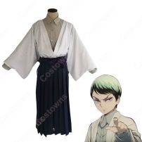 愈史郎（ゆしろう） コスプレ衣装 【鬼滅の刃】 cosplay 和服(鬼滅の刃 コスプレ衣装)