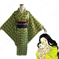 嘴平琴葉 コスプレ衣装 【鬼滅の刃】 cosplay 伊之助の母 和服(202×202)