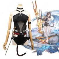 スカイフレア コスプレ衣装 【アークナイツ】 cosplay 天火 Skyfire 珊瑚海岸 温差RT.RX01 水着(アークナイツ（明日方舟） コスプレ衣装)