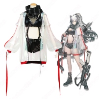 シュヴァルツ コスプレ衣装 【アークナイツ】 cosplay 黒 Schwarz 戦闘服 COT-A00258(202×202)