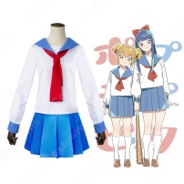 ポプ子 ピピ美 コスプレ衣装 【ポプテピピック】 cosplay セーラー服(202×202)