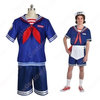 アイスクリーム屋 店員さん コスプレ衣装 【ストレンジャー・シングス シーズン3】 cosplay 制服(202×202)