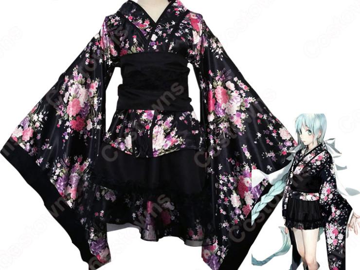 神楽 かぐら 掛け軸 神楽着物 桜柄 浴衣 コスプレ衣装 51Mk69veGPL._UF350,350_QL50_.jpg