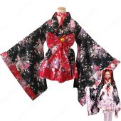 和柄ミニ着物 コスプレ衣装 夏祭り浴衣 演出服 学園祭 体育祭 花魁 和服 キャバ(仮装コスプレ衣装でおすすめの商品)