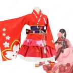 桜の精 コスプレ衣装 【陰陽師】 樱花妖 着物