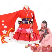 桜の精 コスプレ衣装 【陰陽師】 樱花妖 着物(和服・浴衣)