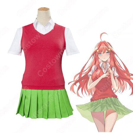 中野五月 コスプレ衣装 五等分の花嫁 Cosplay 旭高校制服 Costowns