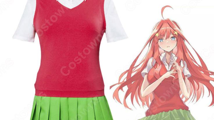 Amazon.co.jp: [milky time] ウィッグ付き 五等分の花嫁 中野 一
