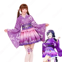 矢澤にこ 東條希 南ことり コスプレ衣装 【ラブライフ!】cosplay お祭り編 浴衣(202×202)