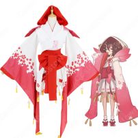 桃の精 コスプレ衣装 【陰陽師】 桃花妖 着物(和服・浴衣)