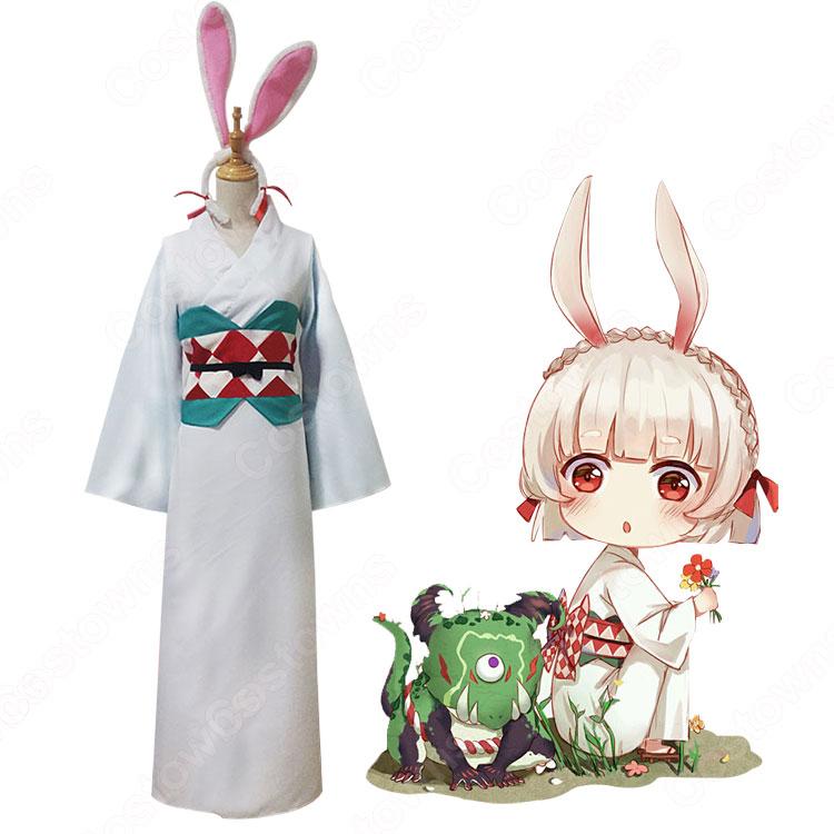 山兎 コスプレ衣装 【陰陽師】 (やまうさぎ)着物 初期衣装 山兎 コスプレ衣装 【陰陽師】 (やまうさぎ)着物 初期衣装