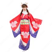 トール コスプレ衣装 【小林さんちのメイドラゴン】 新年 着物(仮装コスプレ衣装でおすすめの商品)