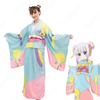 カンナカムイ コスプレ衣装 【小林さんちのメイドラゴン】 cosplay 新年 着物(小林さんちのメイドラゴン コスプレ衣装)