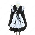 メイド服 コスプレ衣装 和風メイド衣装 ハロウィン 文化祭 体育祭 改良メイド服