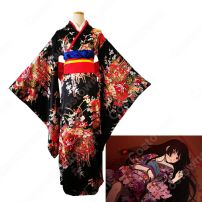 閻魔あい コスプレ衣装 【地獄少女】 cosplay 振り袖(地獄少女 コスプレ衣装)