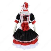 ゴスロリ コスプレ衣装 ロリータ風ワンピース ハロウィン 文化祭 体育祭 メイド衣装 cosplay(仮装コスプレ衣装でおすすめの商品)