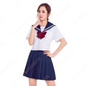 制服 コスプレ衣装 文化祭 体育祭 日本高校制服 ユニフォーム セーラー服 COT-A00347(アイドル制服・学生制服でおすすめの商品)