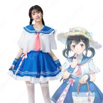 蛙吹梅雨 コスプレ衣装 【僕のヒーローアカデミア】 cosplay 同人セーラー服(僕のヒーローアカデミア コスプレ衣装)
