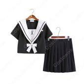 学園制服 コスプレ衣装 文化祭 体育祭 ユニフォーム コスチューム 弓と矢の刺繍入り セーラー服(アイドル制服・学生制服でおすすめの商品)