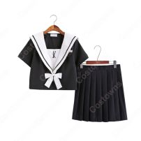 学園制服 コスプレ衣装 文化祭 体育祭 ユニフォーム コスチューム 弓と矢の刺繍入り セーラー服(日韓学生高校制服)