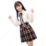 学園制服 コスプレ衣装 文化祭 体育祭 ユニフォーム コスチューム チェック柄 欧米日本韓国風制服