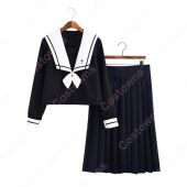学園制服 コスプレ衣装 文化祭 体育祭 ユニフォーム コスチューム セーラー服 COT-A00410(アイドル制服・学生制服でおすすめの商品)