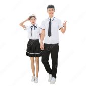 学園制服 コスプレ衣装 文化祭 体育祭 ユニフォーム コスチューム 男女制服上下セット(アイドル制服・学生制服でおすすめの商品)