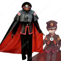 柚木普 花子くん コスプレ衣装 【地縛少年花子くん】 cosplay 黒い学ラン 制服 COT-A00503(地縛少年花子くん コスプレ衣装)