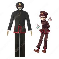 柚木普 花子くん コスプレ衣装 【地縛少年花子くん】 cosplay 黒い学ラン 制服 COT-A00499(地縛少年花子くん コスプレ衣装)