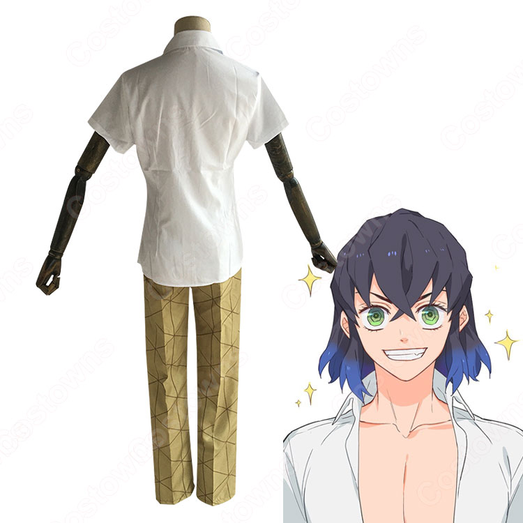 竈門炭治郎 嘴平伊之助 キメツ学園 コスプレ衣装 【鬼滅の刃】 cosplay