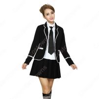 学院風制服 コスプレ衣装 文化祭 体育祭 ユニフォーム コスチューム 欧米日本韓国学生制服 学校制服 制服上下セット(日韓学生高校制服)