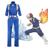 轟焦凍 コスプレ衣装 【僕のヒーローアカデミア】 cosplay （とどろき しょうと） ヒーロースーツ 戦争コスチューム(僕のヒーローアカデミア コスプレ衣装)
