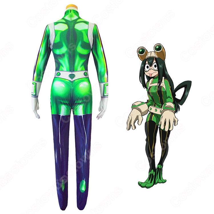 僕のヒーローアカデミア 蛙吹梅雨 ヒーロースーツ コスプレ S eb7c6b1e86a4401fb5730dd9b4927d
