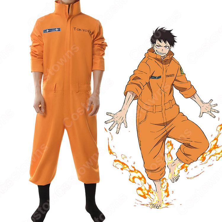 炎炎ノ消防隊 森羅日下部 コスプレ 衣装 0fb73bc78ea24d4a8d2a74aaa17a6b
