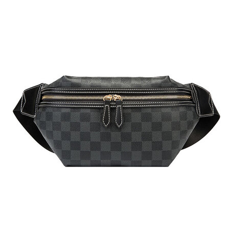 Whatna 3way 革 ボディバッグ ワンショルダーバッグ メンズ ウエストポーチ 革 レザー 斜め掛けバッグ スポーツバッグ 撥水 皮 バッグ 自転車 カジュアル 遠足 旅行 通勤 通学 黒 4909 Costowns