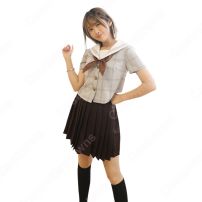 日本風制服 コスプレ衣装 カレッジ風 学園祭 体育祭 コスチューム セーラー服 ユニフォーム 演出服(日韓学生高校制服)