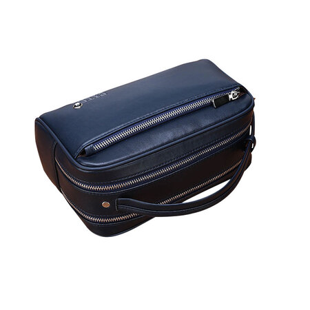 Whatna 2way ハンドル 革セカンドバッグ メンズ バッグ クラッチ バッグ ボックス型 厚手 本 革 レザー 化粧かばん 手持ちバッグ 結婚式 バッグ フォーマル ビジネス 冠婚葬祭 バッグ 男性用 紳士用 W071 Costowns