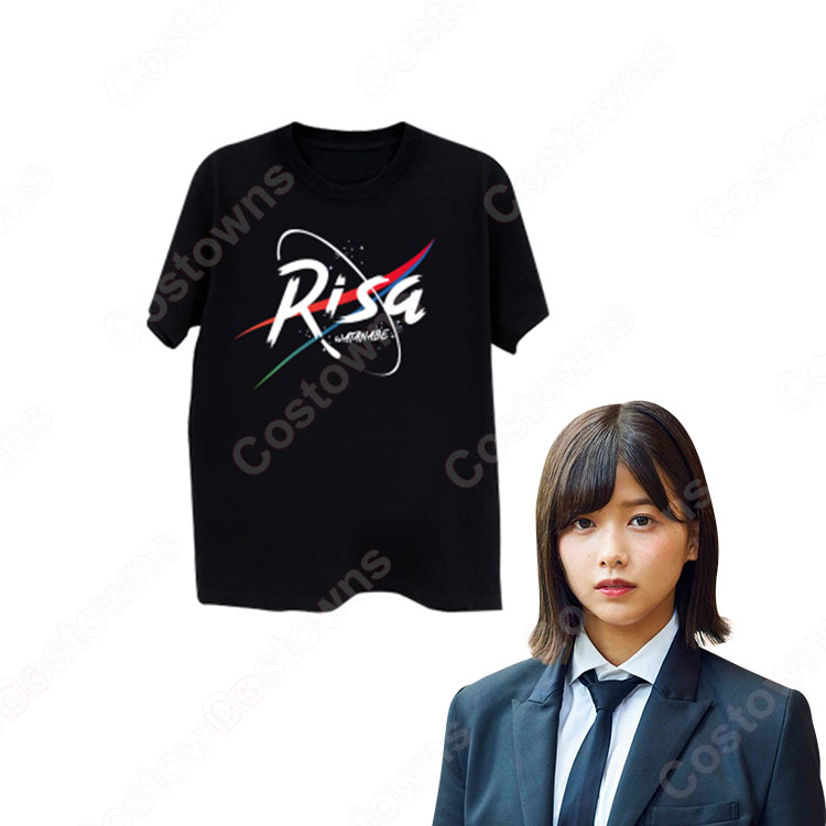 欅坂46/けやき坂46 渡邉理佐 Tシャツ Risa 応援Tシャツ 名前入り