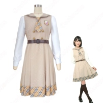 乃木坂46 7thシングル「バレッタ」 初恋の人を今でも 演出服 ライブ衣装 コスプレ衣装 制服ワンピース(202×202)