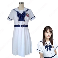 乃木坂46 よのなか科 6thシングル「ガールズルール」制服 演出服 ライブ衣装 コスプレ衣装 制服 白セーラー服(202×202)