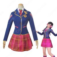 ディーバー（D.Va） コスプレ衣装 【オーバーウォッチ】 ハナ・ソング 記念スキン アカデミー 制服 学生服(Overwatch（オーバーウォッチ） コスプレ衣装)