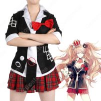 江ノ島盾子 コスプレ衣装 【ダンガンロンパ希望の学園と絶望の高校】 （えのしまじゅんこ） 学校制服 コスチューム ユニフォーム(その他 コスプレ衣装)