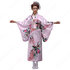 女性浴衣 和服 着物 日本伝統服 舞台衣装 コスプレ衣装 コスチューム 写真撮影 演出服 COT-A00543 ピンク