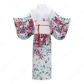 女性浴衣 和服 着物 日本伝統服 舞台衣装 コスプレ衣装 コスチューム 写真撮影 演出服 改良タイプ COT-A00546(仮装コスプレ衣装でおすすめの商品)
