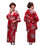 女性浴衣 和服 着物 日本伝統服 舞台衣装 コスプレ衣装 コスチューム 写真撮影 演出服 花柄 和服・浴衣 2