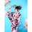 女性浴衣 和服 着物 日本伝統服 舞台衣装 コスプレ衣装 コスチューム 写真撮影 演出服 桜柄 COT-A00557 和服・浴衣 1